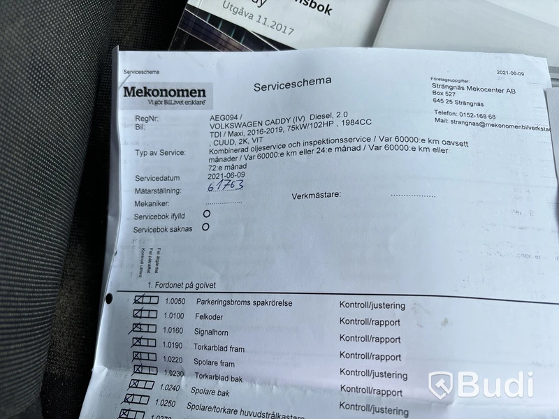 Volkswagen Caddy 2.0 TDI (102hk) -2018