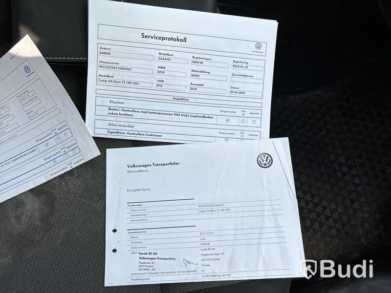 Volkswagen Caddy 2.0 TDI Skåp (75hk) -2017