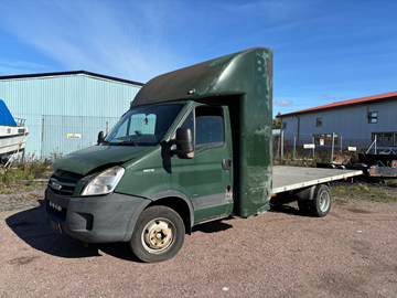 Flakbil med sovhytt Iveco Daily 35C18, -2009 - EXPORT