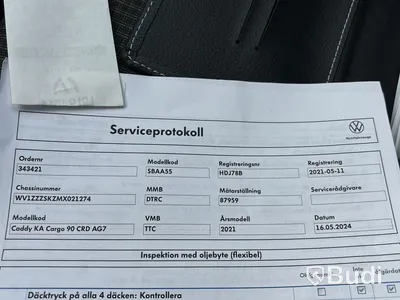 Volkswagen Caddy Cargo 2.0 TDI  | 9514 mil | DSG | 122hk | 2021