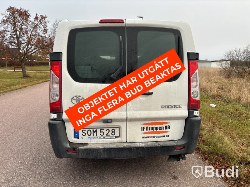 Toyota Proace 2.0 D-4D dubbelhytt (128hk), -2014