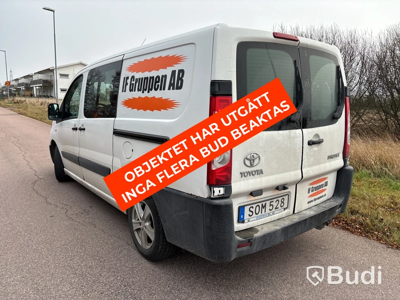 Toyota Proace 2.0 D-4D dubbelhytt (128hk), -2014