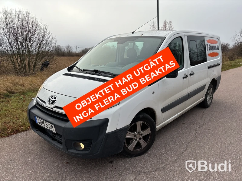 Toyota Proace 2.0 D-4D dubbelhytt (128hk), -2014