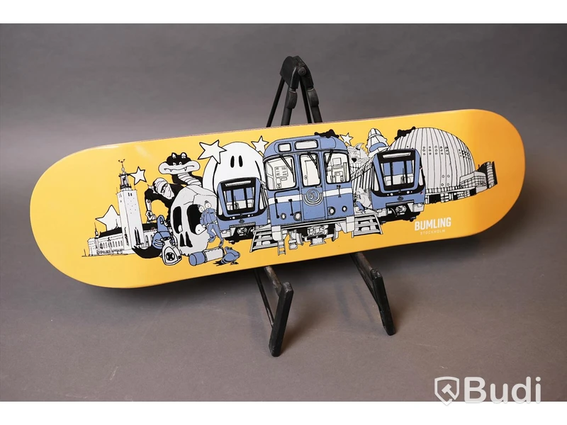Skateboard inkl. Griptape- Bumling Sthlm, 8.625. Griptape Enuff Skateboards. Ny, Obruten förpackning.