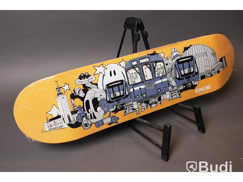 Skateboard inkl. grepptejp - Bumling Sthlm, 8.125. Tejp Enuff Skateboards. Ny, Obruten förpackning.