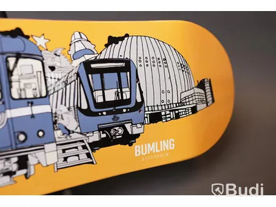 Skateboard inkl. grepptejp - Bumling Sthlm, 7.75. Tejp Enuff Skateboards. Ny, Obruten förpackning.