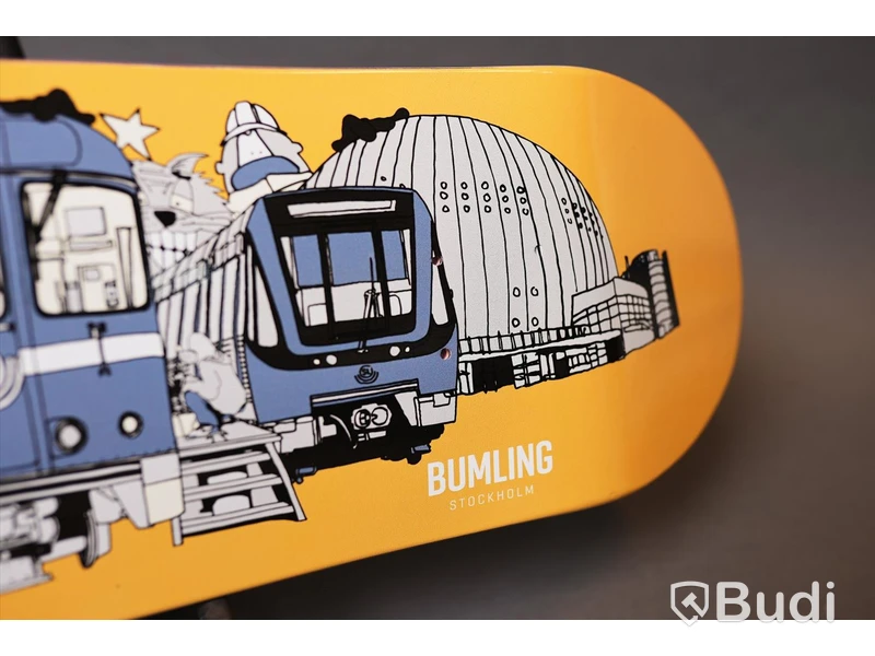 Skateboard inkl. grepptejp - Bumling Sthlm, 7.75. Tejp Enuff Skateboards. Ny, Obruten förpackning.