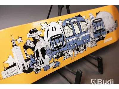 Skateboard inkl. grepptejp - Bumling Sthlm, 7.75. Tejp Enuff Skateboards. Ny, Obruten förpackning.