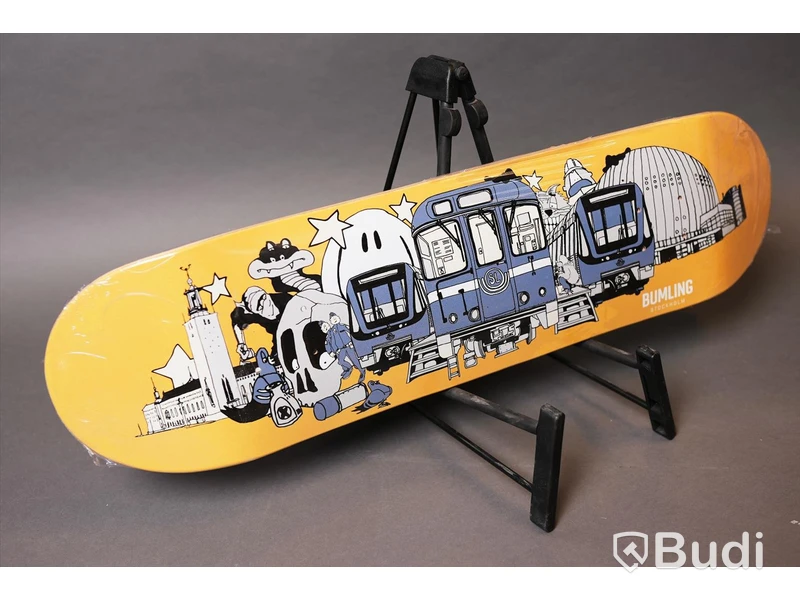 Skateboard inkl. grepptejp - Bumling Sthlm, 7.75. Tejp Enuff Skateboards. Ny, Obruten förpackning.