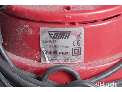 Foma Centraldammsugare W15 - 1380 W