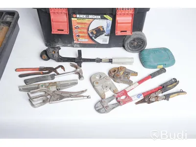 Black & Decker workmate och diverse verktyg