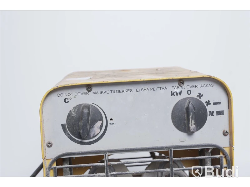 Värmefläkt 230 V, 2 KW