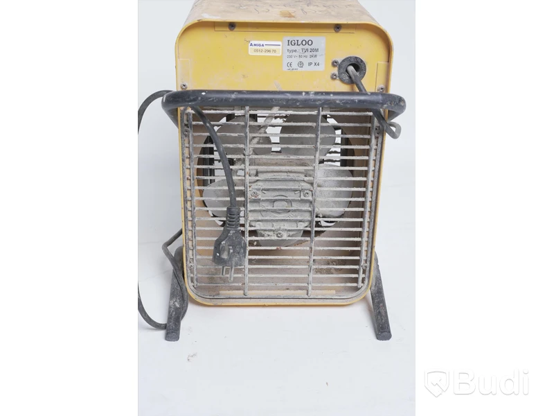 Värmefläkt 230 V, 2 KW