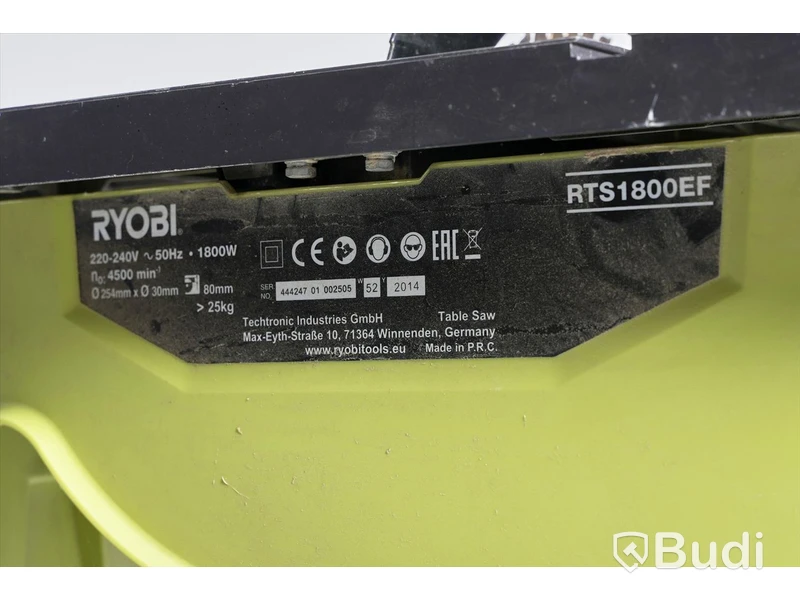 Bordssåg - Roybi RTS1800EF
