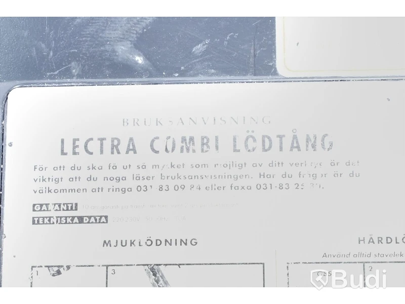 Lödtång Lectra Combi