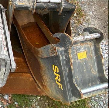 Kabelskopa, smalskopa 400 mm, 215 liter - SRF