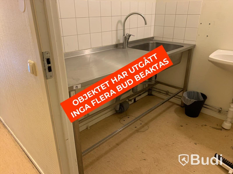 Rostfri Diskbänk med ho till höger