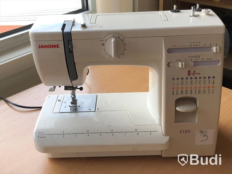 Symaskin - Janome 419S - OBS Saknar strömsladd