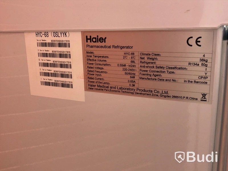 Medicinkyl - Haier HYC-68 (Vaccinkyl)