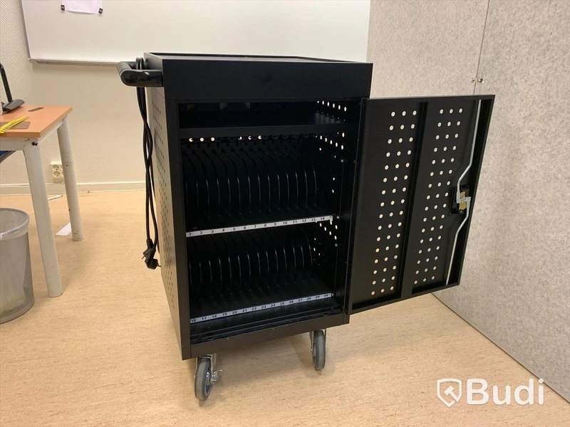 Laddvagn med 30 platser för laptops/ipads