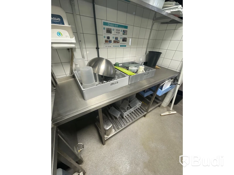 Rostfri Inmatningsbänk