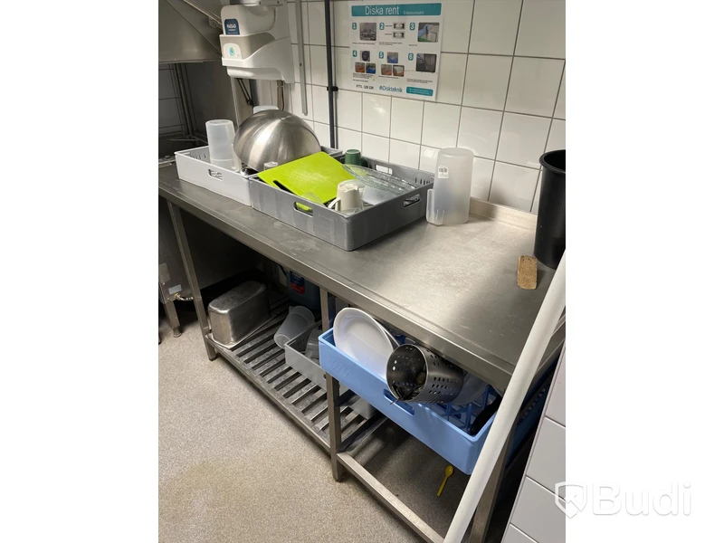 Rostfri Inmatningsbänk