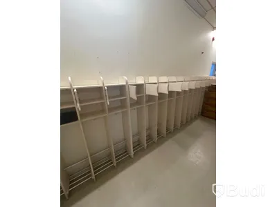 Klädförvaring 9st med 39 platser
