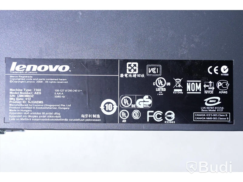 Dator - Lenovo Thinkcentre 7360. Saknar OS