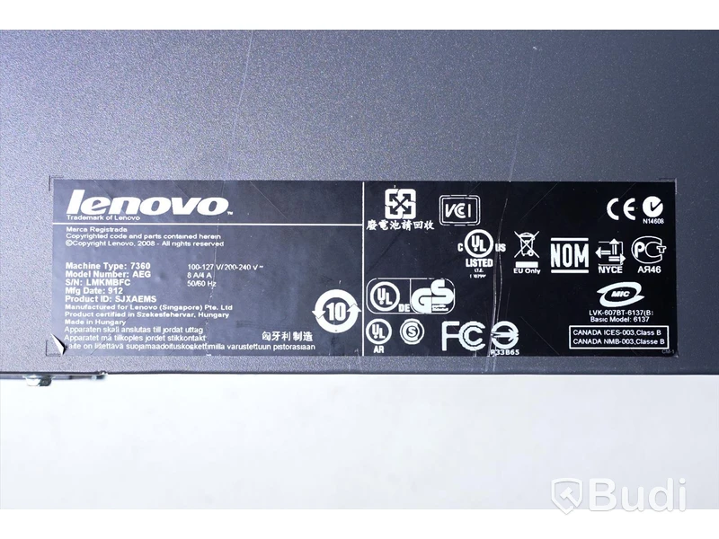 Dator - Lenovo Thinkcentre 7360. Saknar OS