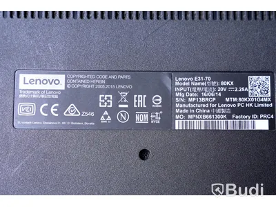 Dator - Lenovo Thinkpad E31-70, saknar OS. Inkl. laddare
