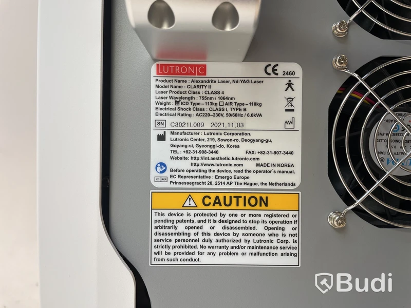 Skönhetsmaskin Laser Lutronic Clarity II