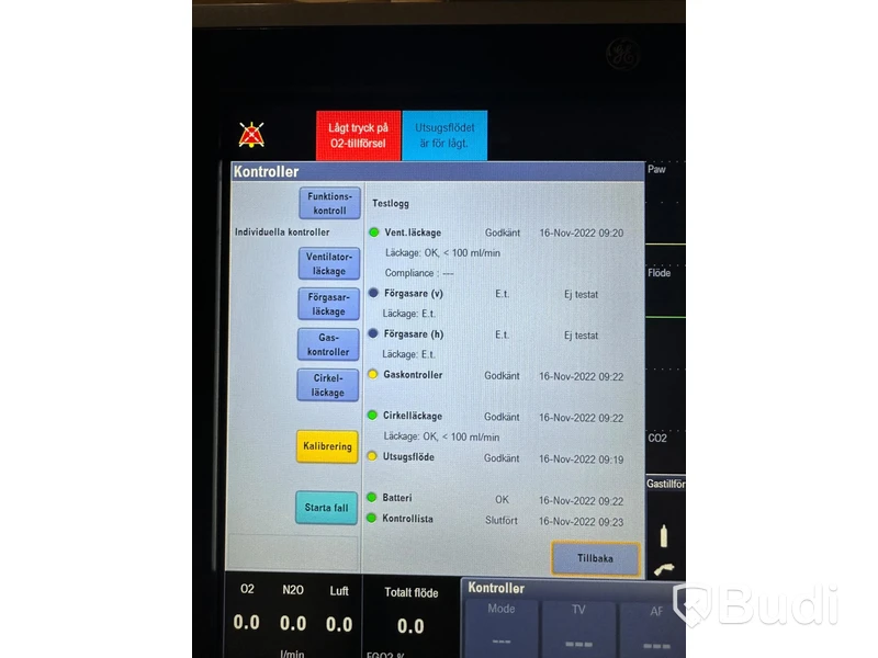 Anestesisystem - GE Carestation 650 A1