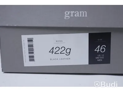 Skor i läder - Gram 422g,  strl 46, Nypris ca: 1500 kr