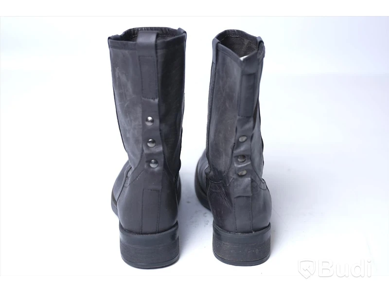 Boots i skinn - Mettal Boots svart, strl 40, Nypris 1600 kr