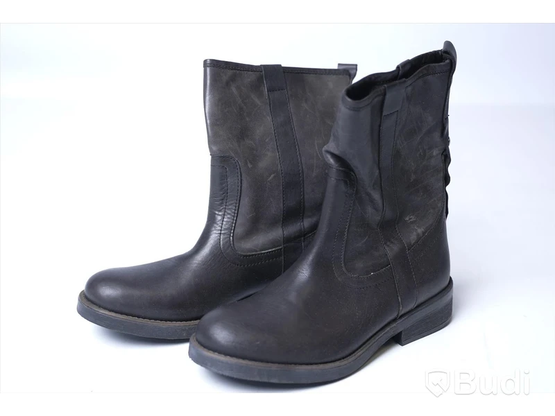 Boots i skinn - Mettal Boots svart, strl 40, Nypris 1600 kr