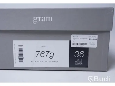 Skor i läder - Gram 767g Pale Dogwood Leather, strl 36, Nypris ca: 1199 kr
