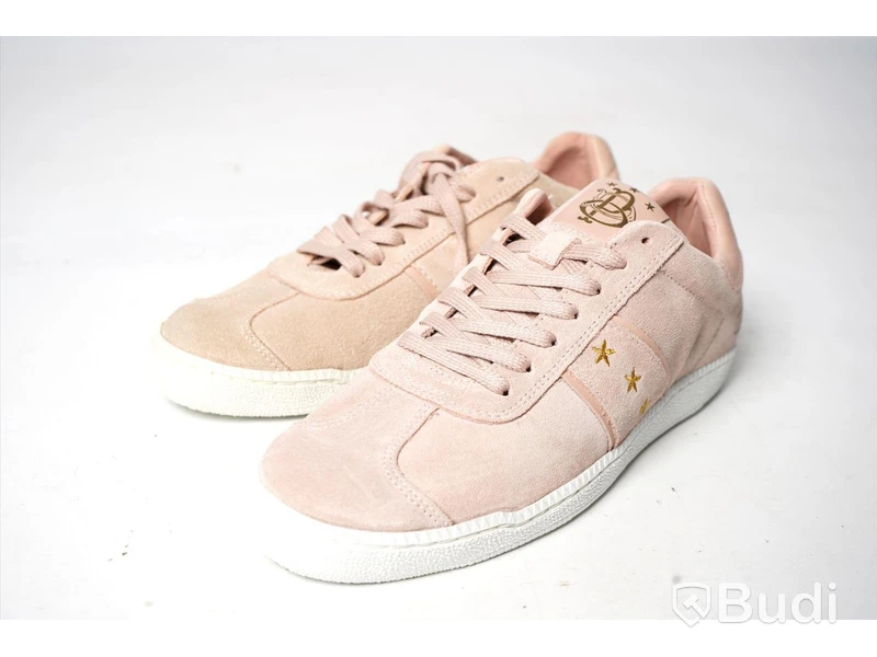 Sneaker i mocka - Pantofola d oro Barletta suede donne low, strl 39, Nypris 1299 kr