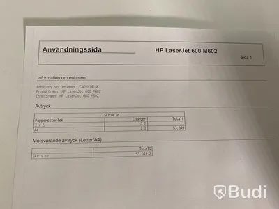 HP LaserJet 600 M602