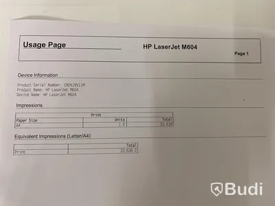HP LaserJet Enterprise M604 skrivare