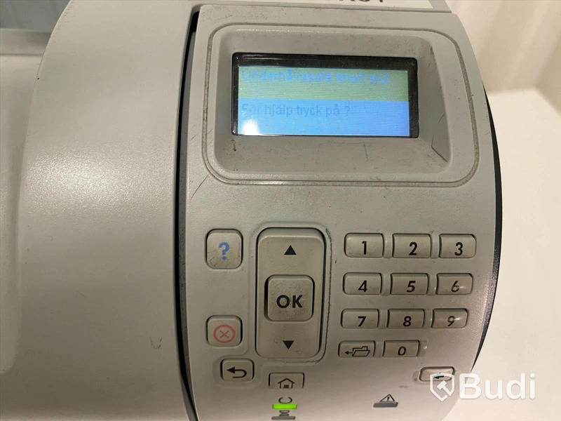 HP LaserJet 600 M602 skrivare - meddelande visas