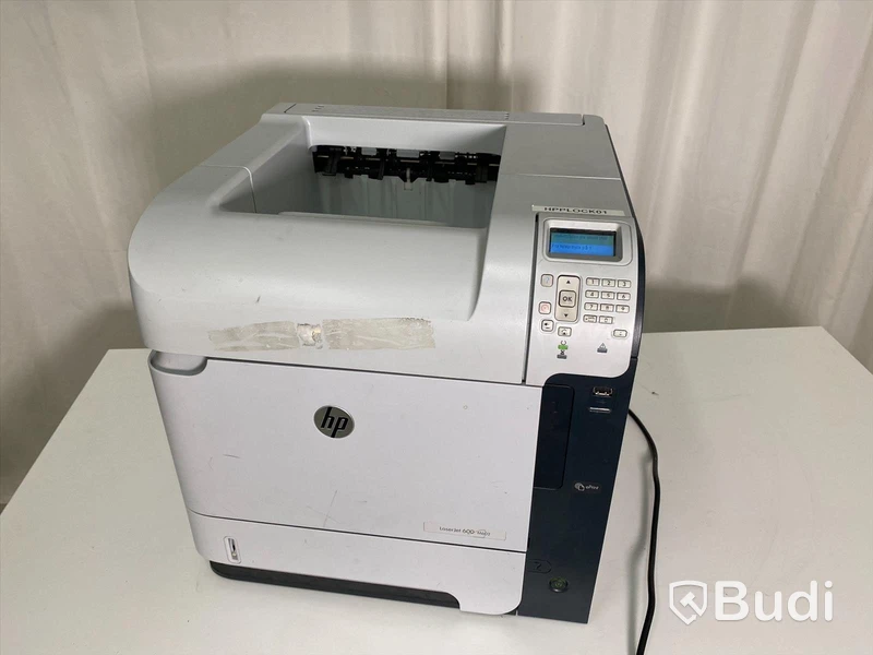 HP LaserJet 600 M602 skrivare - meddelande visas