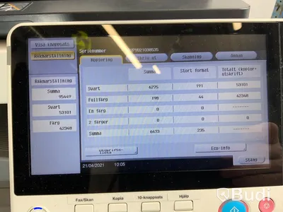 Multifunktionell skrivare Konica Minolta bizhub c308