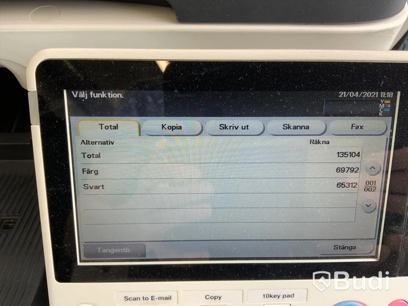 Multifunktionell skrivare Konica Minolta bizhub C3850FS