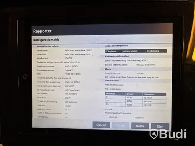 Skrivare/ kopiator/ skanner HP, Color LaserJet Flow E77822