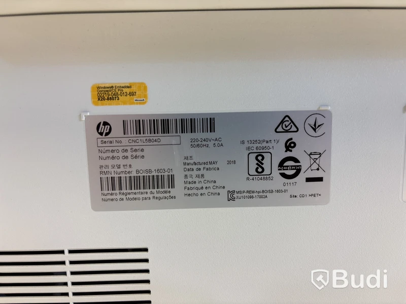 Skrivare/ kopiator/ skanner HP, Color LaserJet Flow E77822