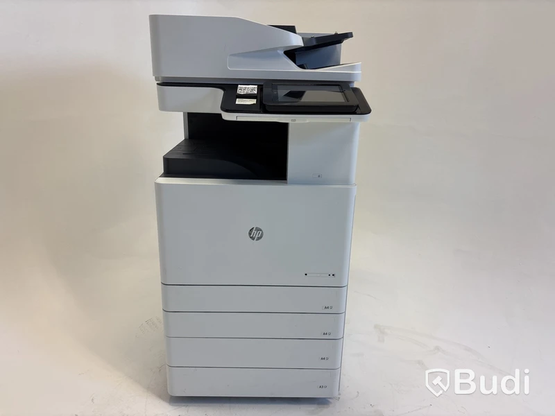 Skrivare/ kopiator/ skanner HP, Color LaserJet Flow E77822 och 2 st. Toner HP, Magenta W9193MC och Cyan W9191MC