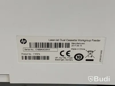 Skrivare/ kopiator/ skanner HP, Color LaserJet Flow E77822 och 2 st. Toner HP, Magenta W9193MC och Cyan W9191MC