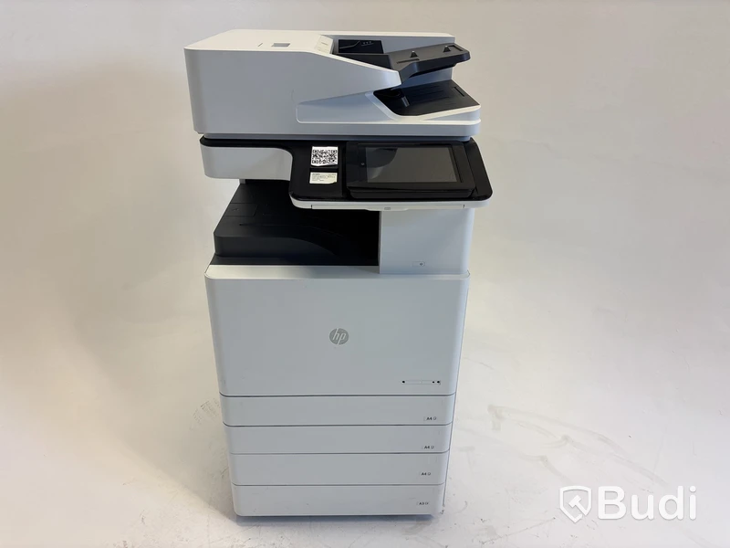 Skrivare/ kopiator/ skanner HP, Color LaserJet Flow E77822 och 2 st. Toner HP, Magenta W9193MC och Cyan W9191MC