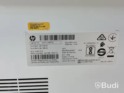 Skrivare/ kopiator/ skanner HP, Color LaserJet Flow E77822 och 2 st. Toner HP, Cyan W9041MC och Amarillo yellow W9042MC