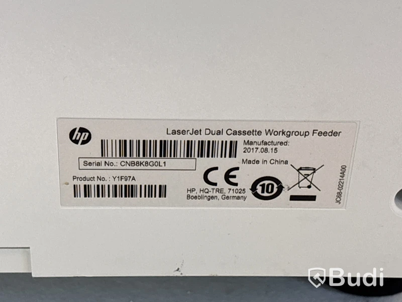 Skrivare/ kopiator/ skanner HP, Color LaserJet Flow E77822 och 2 st. Toner HP, Cyan W9041MC och Amarillo yellow W9042MC